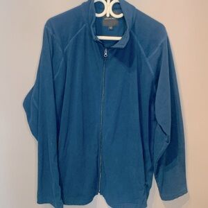 Logan Hill Teal Fleece